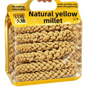 Parrot Specific Yellow Grain Seed Parrot Food for Teeth Grinding and Feather Enhancement