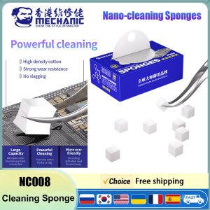 MECHANIC NC800 Nano-cleaning Sponges High density cotton No slagging for PCB Motherboard Back Cover Glass Camera Cleaning Tool