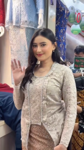 STELAN KEBAYA KUTU BARU BRUKAT PAYET / STELAN KUTUBARU TERBARU 34636 / STELAN ROK SONGKET