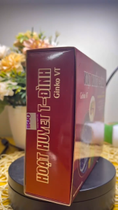 HOẠT HUYẾT TIỀN ĐÌNH GINKGO VT – HỖ TRỢ TUẦN HOÀN NÃO GIÚP GIẢM HOA MẮT CHÓNG MẶT