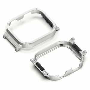 Replaceable Bumper 20MM Metal Frame Ear Protection Shell Strap Bracelets Case Cover Accessories for Redmi Watch 6