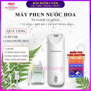 Máy xịt thơm phòng tự động xịt thơm phòng Home Decor hương thơm dịu nhẹ với pin đi kèm 500mAh lưu hương 30 ngày tặng kèm nước hoa Bảo hành 12 tháng lỗi 1 đổi 1 trong 7 ngày