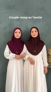 Bergo Instan Malay Non Pet Jilbab Instan Kaos Rayon Hijab Daily Vanya