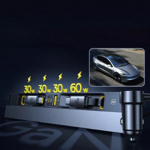 BASEUS | Đapter Sạc Trung Tâm Cho Tesla Model 3/Y Đã Cập Nhật