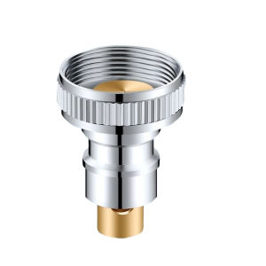 Masely Washing Machine Faucet Adapter Nozzle Full-automatic Anti -Falling Water Stop Valve 1/2" Adapter