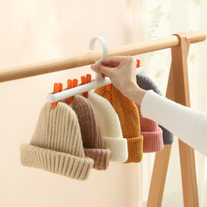 1pc Hats Socks Organizer Rack Hanging Peaked Cap Scarf Storage Rack Hanger Multifunctional Closet Wardrobe Storage Holder