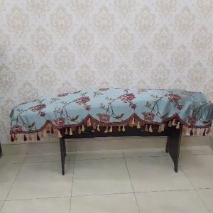 Khăn phủ đàn Guzheng Cổ Tranh Trung Quốc mẫu hoa hải đường cao cấp