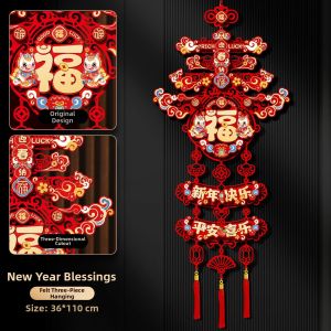 ZHIYADU | Spring Festival Horse Year New Design Auspicious Hanging Decoration