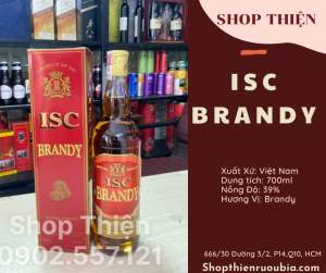 ISC BRANDY Việt Nam 39% 700ml