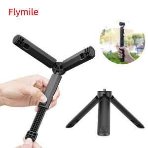 Flymile ขาตั้งกล้องขนาดเล็กแบบขยายได้สําหรับ DJI Osmo Pocket 3 พร้อมสกรู 1/4 เข้ากันได้กับคลิปโทรศัพท์และอะแดปเตอร์ขยายอื่น ๆ