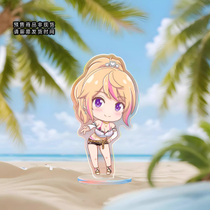 DOAXVV Dead Or Alive Venus Vacation 10cm แผ่นดิสก์ไลท์รูปตัวละครการ์ตูน งานฝีมือพิเศษ วัสดุ PVC