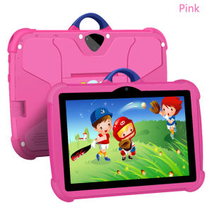 BDF | 7 Inch Kids Tablet PC with Android 13 Quad Core 4GB RAM 64GB ROM Educational Learning Childrens Favorite Cheap Simple Design