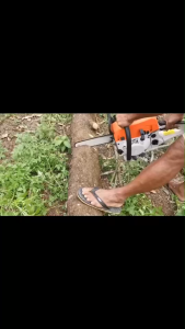 MULINSEN เลื่อยโซ่ยนต์ 11.5 นิ้ว เลื่อยไฟเครื่องตัดไม้ ท่อนไม้ เลื่อยไม้ รุ่น 5200