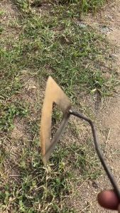 Cangkul Mini Segitiga Pacul Cangkul Berkebun Penanam Tanaman Pembersih Rumput Farm Garden Tools