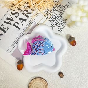 Cute Ocean Series Fish acetic acid Hair clip for women elegant Shark Clip Fashion Girl hair claw