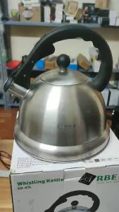 Ấm Đun Nước Bếp Từ Bếp Điện Arber AB - 03L Chất Liệu Inox 304 Cao Cấp An Toàn Tuyệt Đối Có Còi Báo Sôi