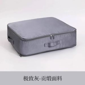 ถุงอัดผ้าขนสัตว์ขนาดใหญ่สำหรับการเดินทาง ถุงเก็บของแบบอัดลม ผ้าไหมฝ้าย ผ้าซาติน ชุดเก็บของสำหรับผ้าเสื้อผ้าในครัวเรือน