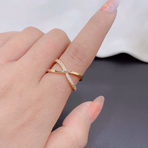 เพชรเบลเยี่ยมทองคำแท้ 9k (37.5%) - แหวนเพชรแท้ทองคำแท้ No.3