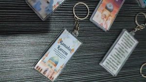 Gantungan Kunci Insert Akrilik Panjang Tema Ramadhan Terbaik Muslim