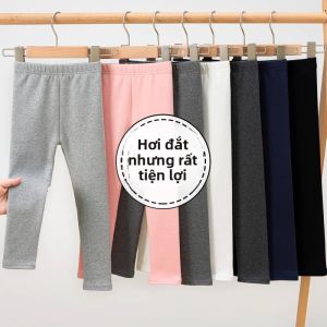 Girls Cotton Underwear Pants for Autumn and Spring Season White and Black Dance Wear