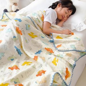 KAMONI | Summer Double-layer Cotton Blanket for Children and Sofa Nap