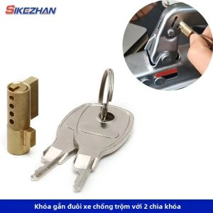 Khóa Móc Kéo Chống Trộm Với 2 Chìa Khóa Khóa An Toàn Hình Trụ Bằng Đồng Có Thể Lắp Vào Cho Đoàn Lữ Hành RVs Xe Tải Thuyền