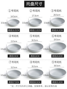 Khay Hoa Khay Hoa Khay Hứng Nước Hình Tròn Đế Nhựa Cây Mọng Nước Vạn Niên Thanh Xanh Đế Nhựa Cây Nhựa Cây Dày Cỡ Lớn