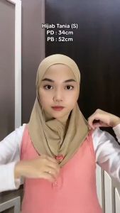 Jilbab Bergo Instan Dewasa & Hijab Jersey Premium
