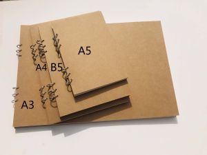 Loose-Leaf Notebook A3 Grid Noteboy A4 Stationery Removable Minimalist B5 Checkered Blank Horizontal Line College Student