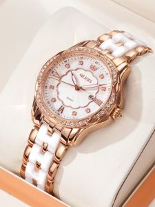 OLEVS | Affordable Luxurious Womens Watch Quartz Mechanical Waterproof Ceramic