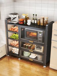 DIBIOU | Multi-functional Steel Storage Rack for Kitchen