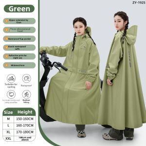 ZHENGYU | Raincoat Rain Poncho for Adult Long Full-body Protection
