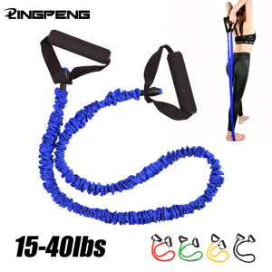 5 Level Resistance Bands Heavy Duty Strength Training For Men Women Home Gym Non-Slip Handles Durable Fitness Kit