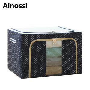 Ainossi High Quality Durabox Storage Box Folding Clothes Storage Box Steel Quilt Storage Wardrobe clothes storage organizer