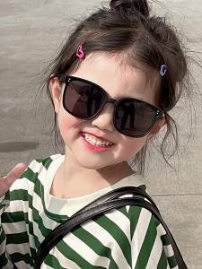 儿童男孩太阳镜小孩户外防晒潮时尚帅气太阳眼镜男童小朋友墨镜夏Childrens boys sunglasses childrens outdoor sun protection trend fashionable and handsome sunglasses boys and childrens sunglasses summer