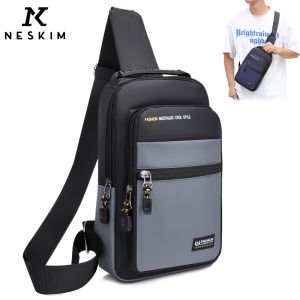 NESKIM beg silang lelaki sling bag men fashion chest bag casual waist bag pouch bag men crossbody bag beg pinggang lelaki