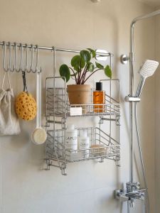 Hanging Wall-Mounted Bathroom Shelf