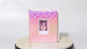 Instax 3 inch 288 Pockets Hollow Cross - stitch Photo Album for Instax mini film Card Collection Book