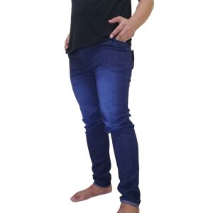 Celana Jeans Panjang Pria Skinny Hitam Biru Panjang Slimfit Denim Strecth Panjang Cowok