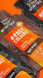 Makarizo Hair Energy Easy Colourz 26 mL - Light Brown - Hair Color - Pewarna Rambut