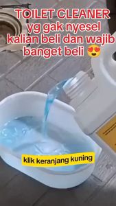 Pembersih Kerak Toilet Kemasan 1 Liter Keramik Kran Stainless Kloset Cairan Ajaib