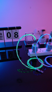 ZHIKE Kabel data Bercahaya Fast Charging for Tipe c Micro USB Untuk Apple iP Lightning Type C Cable Metal 240W 120W 1M Pengisian Cepat Kabel Pengisi Daya Untuk Android OPPO REALME VIVO XIAOMI Ponsel Charger