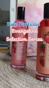 Parfum Tahan Lama 24 Jam Cewek - EVANGELINE Parfum SELECTION Series 100ml - Varian Unik dengan Aroma Coconut Fantasy dan Black Vanilla