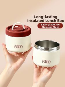 YOULUNMEI | Long-lasting Insulation 316 Stainless Steel Lunch Box