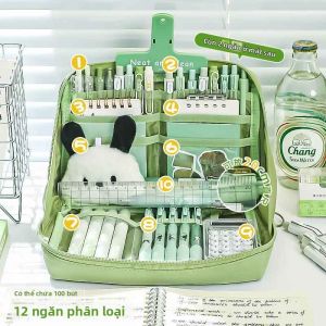 HANXIUYU | Large Capacity 12-layer Pencil Case