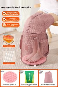 MINXOSU | Foldable High Deep Foot Bath Tub for Home
