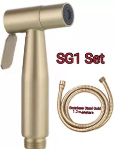SG Seller Fast Delivery Bidet Spray Gun Handheld Diaper 304 Stainless Steel Toilet Spray Bidets