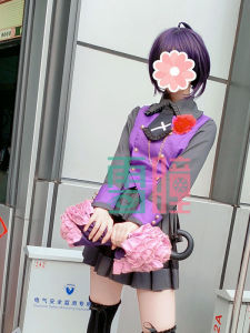 Gothic Cherry Blossom Cosplay Costume Set for Women Anime Themed Cosplay Clothes Suitable for Ages 14 And above in Stock