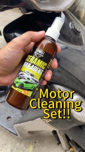 Shine now Ceramic Wax Spray 250ml with All Purpose Agent Sponge and Microfiber towel