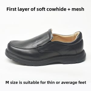 koraro no hana | Ultra-light Soft Sole Slip-on Leather Shoes for Adults and Teenagers